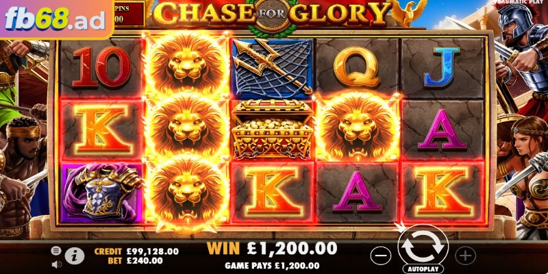 Gladiator's Glory FB68 – Trải nghiệm slot đấu trường La Mã 2 Trải nghiệm những tính năng cực kỳ nổi bật