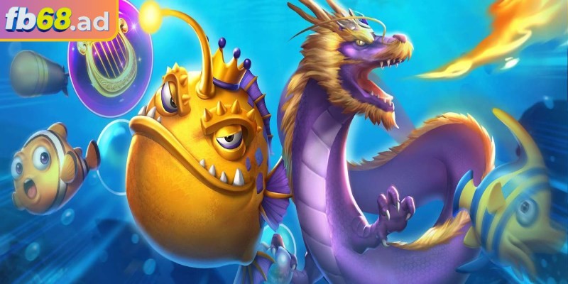 Shade Dragons Fishing FB68 – Trải nghiệm săn sinh vật biển 3 Hợp tác trong chế độ đa người giúp chia sẻ chi phí